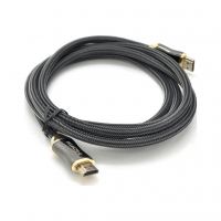 Кабель мультимедійний HDMI M to HDMI M 1.0m V2.0 4K black VEGGIEG (YT-HDMI(M)/(M)HX-1/19700)