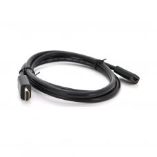 Кабель мультимедийный HDMI M to HDMI F 1.5m V2.0 VEGGIEG (HF-1.5)