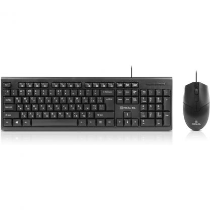 Комплект REAL-EL Kit 511 USB Black (EL123100052)