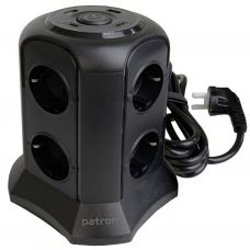 Мережевий фільтр живлення Patron SP-1683-USBT (EXT-PN-SP-1683-USBT)