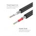 Кабель мультимедийный 2xRCA M to 2xRCA M 1.5m AV104 black Ugreen (10517)