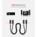 Кабель мультимедийный 2xRCA M to 2xRCA M 1.5m AV104 black Ugreen (10517)