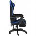 Крісло ігрове GT Racer X-2339 Black/Blue (X-2339 Fabric Black/Blue)