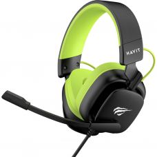 Навушники Havit H2048U USB 7.1 Black/Green (6939119034078)