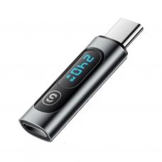 Переходник USB-C F to USB-C M digital display Essager (EZJTT-TX0G-P)