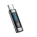 Переходник USB-C F to USB-C M digital display Essager (EZJTT-TX0G-P)