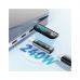 Переходник USB-C F to USB-C M digital display Essager (EZJTT-TX0G-P)