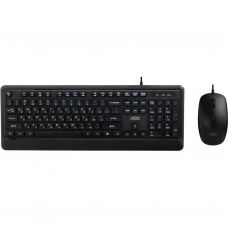 Комплект AOC KM220B USB UA Black (KM220B/97)