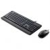 Комплект AOC KM220B USB UA Black (KM220B/97)
