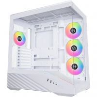 Корпус для ПК Lian Li V100R case with pre-installed four 120mm RGB PWM fan, White (G99.V100RW.01)