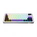 Клавиатура Hator Hellyberry HK60 Mechanical Linear RGB Wireless/Bluetooth/USB UA White/Violet (HK60_wireless)