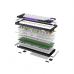 Клавиатура Hator Hellyberry HK60 Mechanical Linear RGB Wireless/Bluetooth/USB UA White/Violet (HK60_wireless)