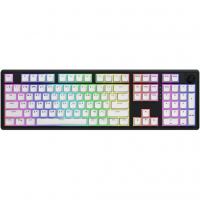 Клавіатура Hator Skyfall 100 Aurum Lemon RGB Wireless/Bluetooth/USB UA Black/White (HTK3100UA)