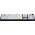 Клавіатура Hator Skyfall 100 Aurum Lemon RGB Wireless/Bluetooth/USB UA Black/White (HTK3100UA)