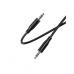 Кабель мультимедийный 3.5mm M to 3.5mm M 1.0m BL26 black BOROFONE (6941991122170)