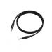 Кабель мультимедийный 3.5mm M to 3.5mm M 1.0m BL26 black BOROFONE (6941991122170)