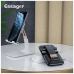 Подставка для планшета и телефона Knight Foldable Desk Mobile Phone Holder Stand (Alloy) Black Essager (EZJZM-QS01)