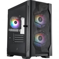 Корпус для ПК 1stPlayer D4-M-BK-2F1P-1F1