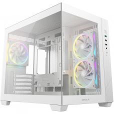 Корпус для ПК Deepcool CG330 3F White (R-CG330-WHNGM3-G)