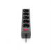 Сетевой фильтр питания REAL-EL RS-Protect 505, 1.8m, black (EL122300044)