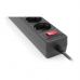 Сетевой фильтр питания REAL-EL RS-Protect 505, 1.8m, black (EL122300044)