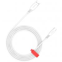 Дата кабель USB 2.0 AM to USB-C 2.0m 18W TPE white Canyon (CNS-AC18SC20W)
