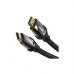 Кабель мультимедийный HDMI M to HDMI M 3.0m V2.0 4K60Hz braided zinc alloy black Vention (VAA-B05-B300)