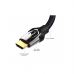 Кабель мультимедийный HDMI M to HDMI M 3.0m V2.0 4K60Hz braided zinc alloy black Vention (VAA-B05-B300)