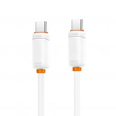 Дата кабель USB-C to USB-C 1.0m 60w white XO (NB-Q302B-CC.white)