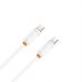 Дата кабель USB-C to USB-C 1.0m 60w white XO (NB-Q302B-CC.white)