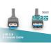 Дата кабель USB 3.0 AM/AF 3.0m black Digitus (AK-300203-030-S)