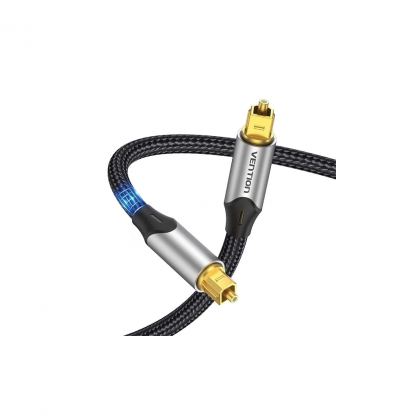 Кабель мультимедійний Optical Toslink 2.0m 5.1ch gray Vention (BAVHH)