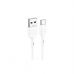 Дата кабель USB 2.0 AM to USB-C 1.0m 3A X83 white HOCO (6931474770912)