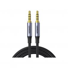 Кабель мультимедійний 3.5mm M to 3.5mm M 2.0m (4pin) AV183 gray Ugreen (20782)