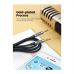 Кабель мультимедійний 3.5mm M to 3.5mm M 2.0m (4pin) AV183 gray Ugreen (20782)