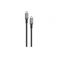 Дата кабель USB-C to USB-C 0.3m USB4 240W 8K60Hz 40Gbps Cablexpert (CCBP-USB4-CMCM240-0.3M)