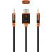 Дата кабель USB-C to USB-C 1.8m 100W (20V/5A) premium J5create (JUCX25L18-N)