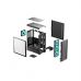 Корпус для ПК Deepcool CC550 4F Black (R-CC550BKANA4-G)