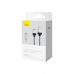 Дата кабель USB AM to USB-C 1.0m 5A 20V 100W black Baseus (CAKW000601)