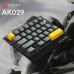 Клавиатура Ajazz AK029 Ice Island Magnetic Switch USB UA Black/Yellow (AK029-I-BY)