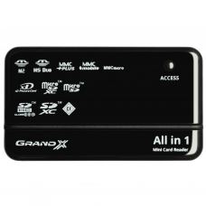 Зчитувач флеш-карт Grand-X CRX05Black