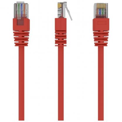 Патч-корд 3м UTP cat 5е CCA Cablexpert (PP12-3M/R)