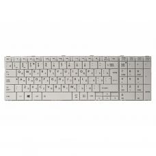 Клавіатура ноутбука PowerPlant TOSHIBA Satellite C850, C870 белый, белый фрейм (KB311781)