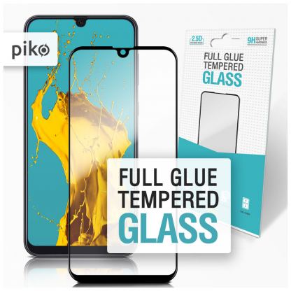 Стекло защитное Piko Full Glue Samsung A50 (1283126492198)