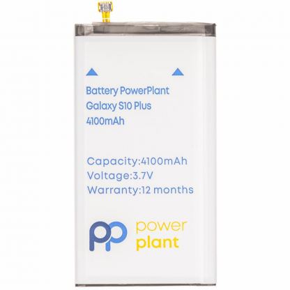 Акумуляторна батарея PowerPlant Samsung Galaxy S10 Plus (EB-BG975ABU) 4100mAh (SM170739)