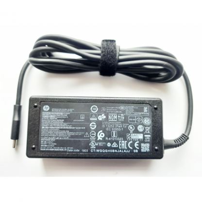 Блок питания к ноутбуку HP 45W TPN-CA08 15V, TYPE-C (A40335)