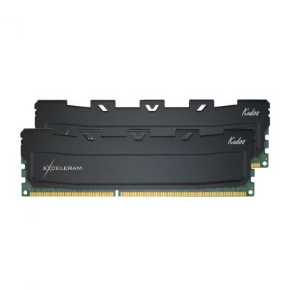 Модуль пам'яті для комп'ютера DDR3 16GB (2x8GB) 1600 MHz Black Kudos eXceleram (EKBLACK3161611AD)