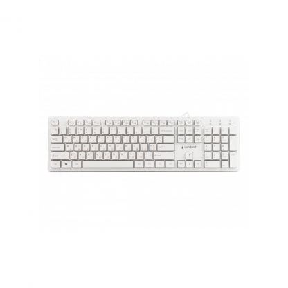 Клавиатура Gembird KB-MCH-03-W-UA USB White (KB-MCH-03-W-UA)