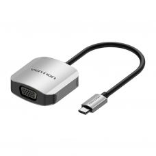 Переходник USB3.1 Type-C to VGA (F) 0.15m 1080p 60Hz Vention (TDFHB)