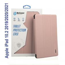 Чехол для планшета BeCover Tri Fold Soft TPU mount Apple Pencil Apple iPad 10.2 2019/2020/2021 Pink (706745)